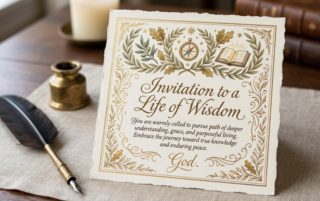 God Invites Everyone to a Life of&nbsp;Wisdom